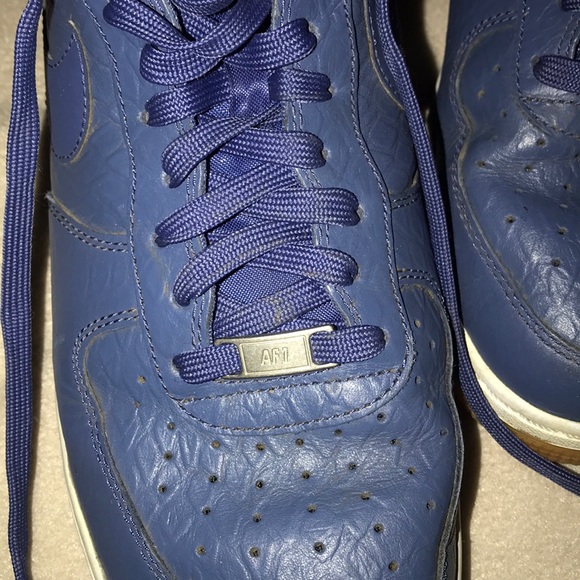 Blue Air Force ones - Picture 3 of 6